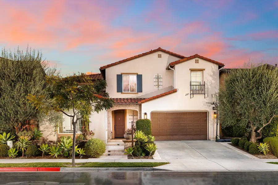 String Lights and an Orb Chandelier — Aliso Viejo real estate photography