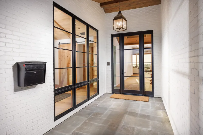 Entry at sunset — Corona Del Mar real estate photography
