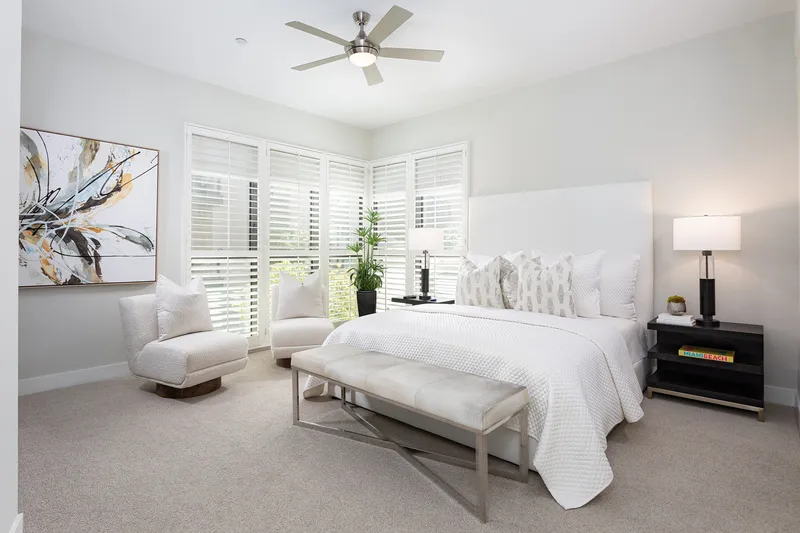 Bedroom — Irvine Luxury condo, Irvine real estate photography