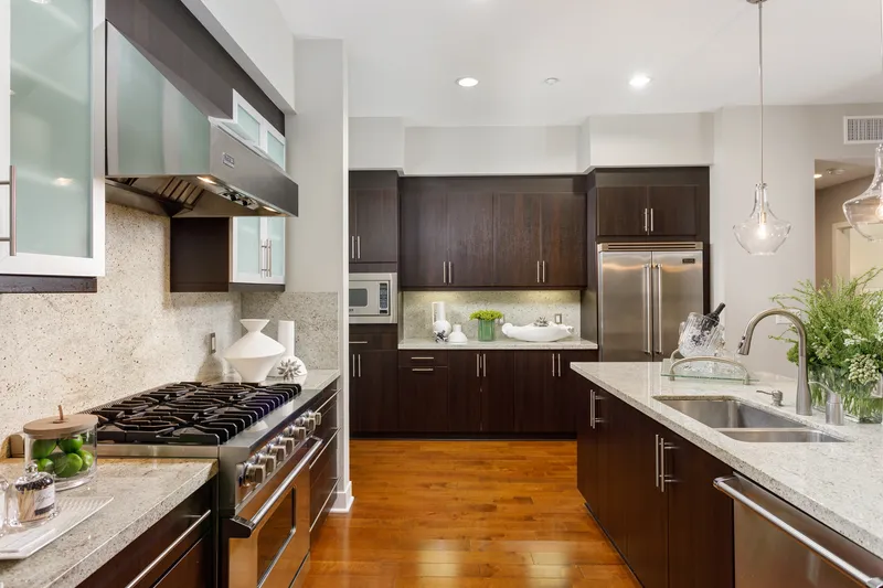 Kitchen cabinetry — Irvine Luxury condo, Irvine real estate photography
