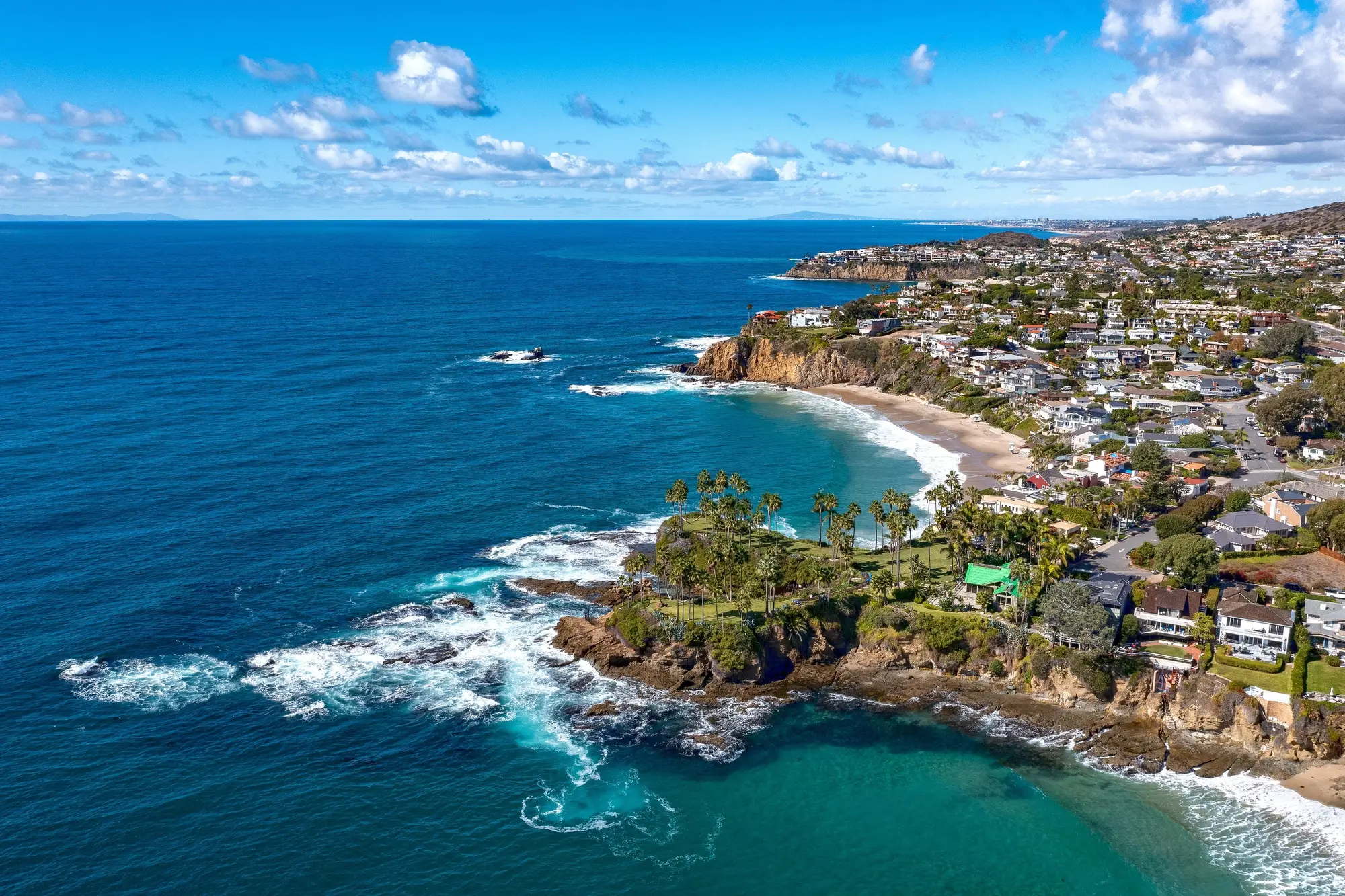 The Blue Cottage — exterior, North Laguna Beach real estate photography