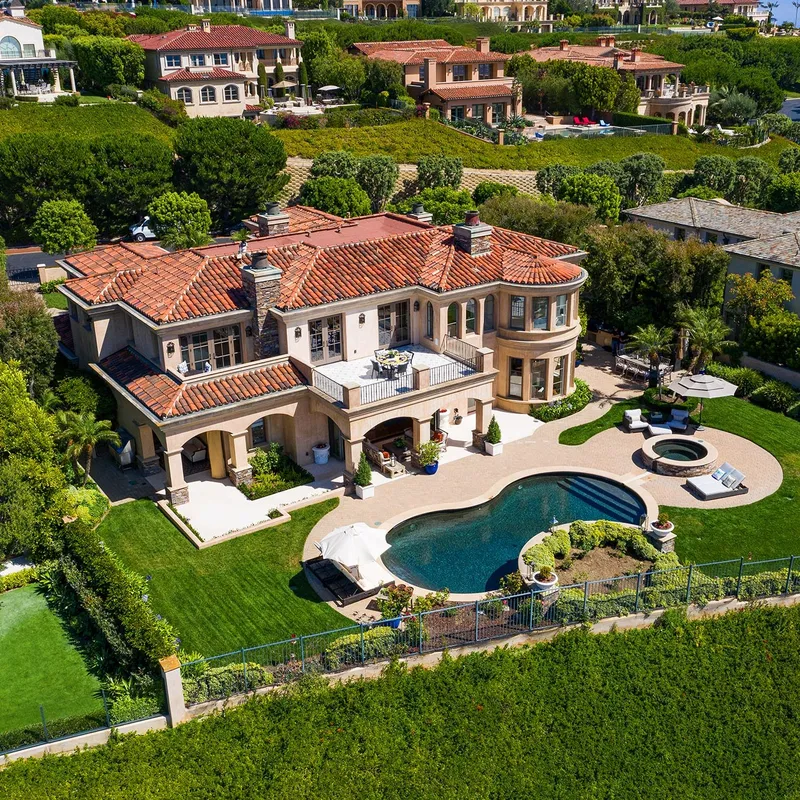 Newport Coast Home Aerial Photography — aerial drone real estate photography, Newport Coast, Orange County, CA
